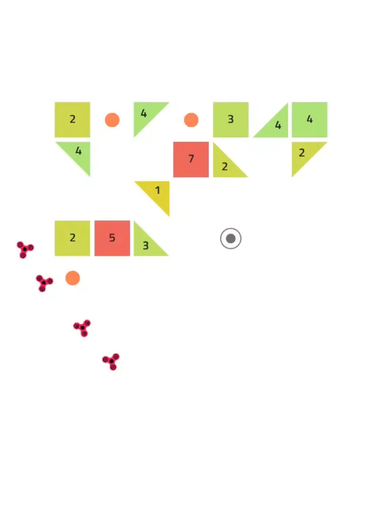 Blocks vs Spinner - Finger Spin Block Breaker iPad 应用截图
