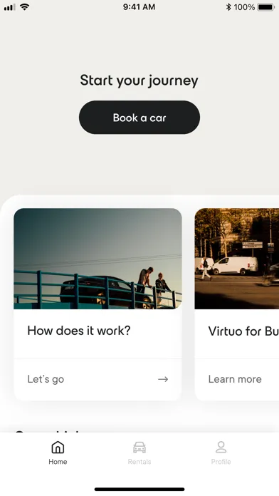 Virtuo: hassle-free car rental Screenshots
