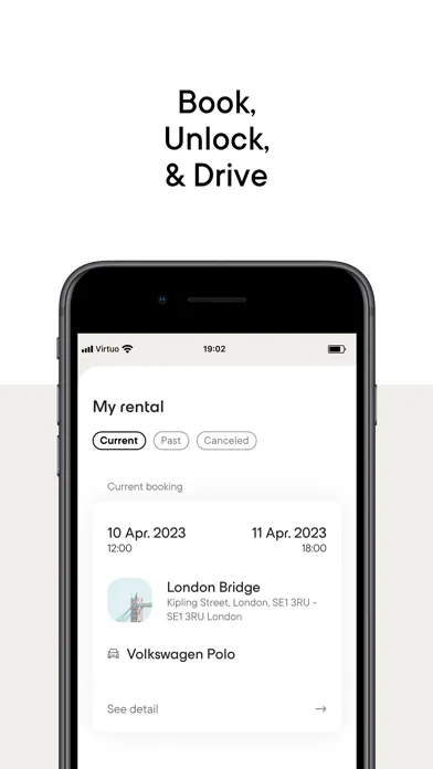 Virtuo: hassle-free car rental Screenshots