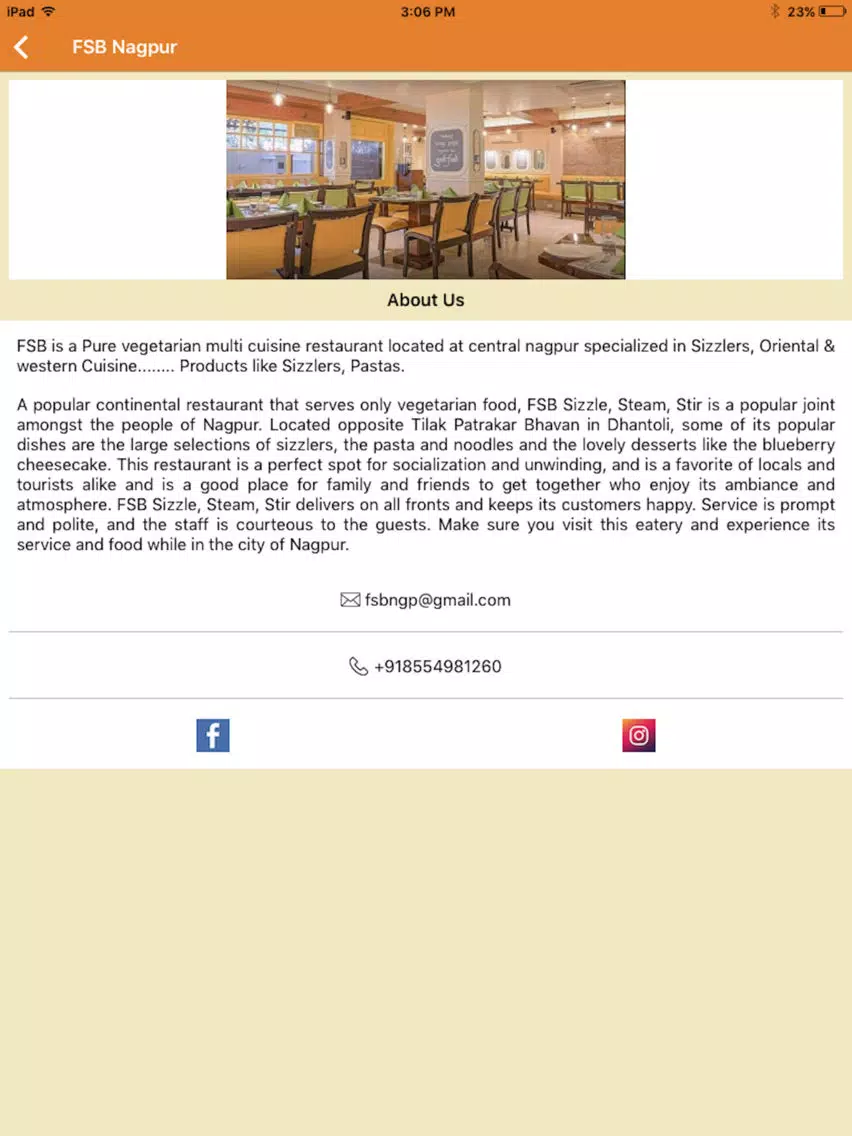 FSB Nagpur iPad 应用截图