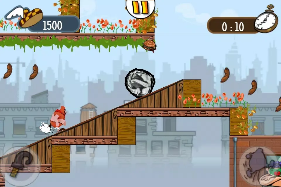 Captures d'écran de Meatball Marathon Premium