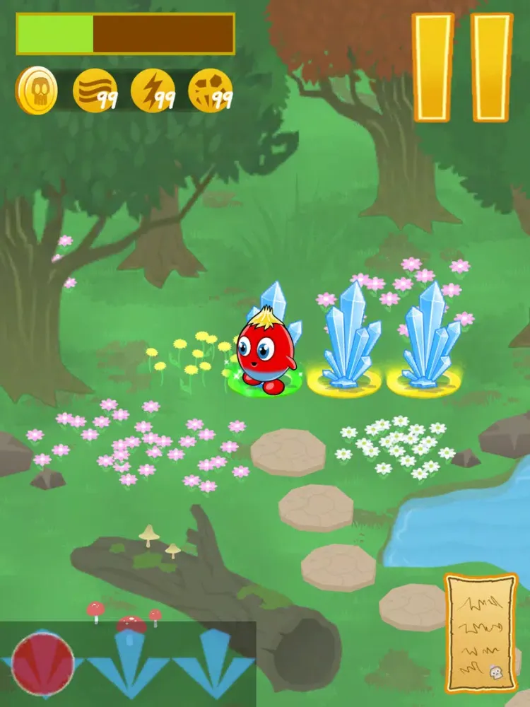 Capturas de tela do Crystal Rescue iPad 