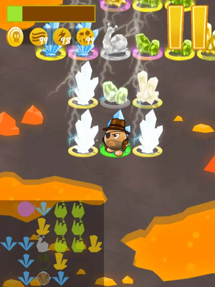 Capturas de tela do Crystal Rescue iPad 