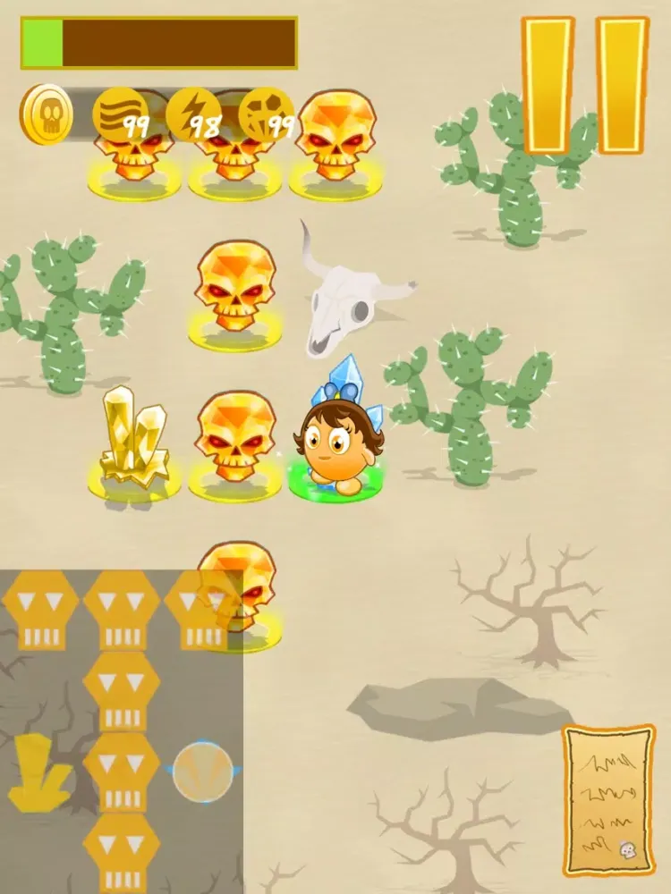 Capturas de tela do Crystal Rescue iPad 