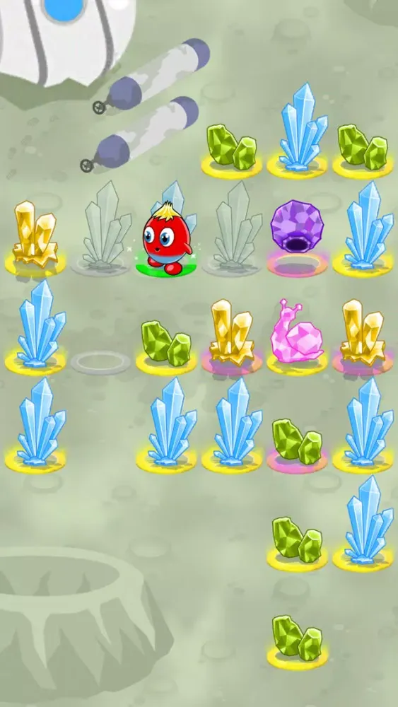 Capturas de tela do Crystal Rescue