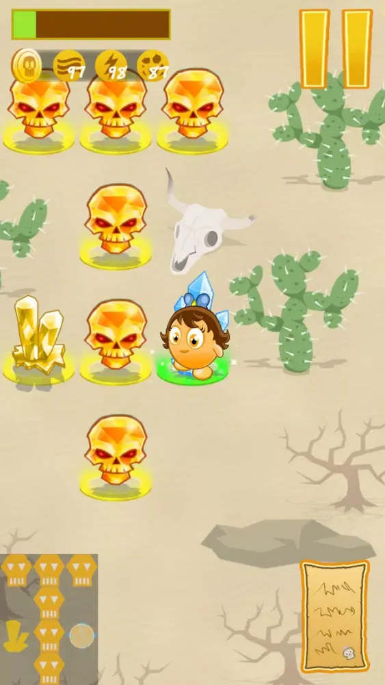 Capturas de tela do Crystal Rescue