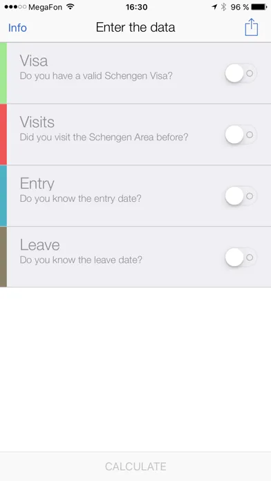 Schengen Calculator স্ক্রিনশট