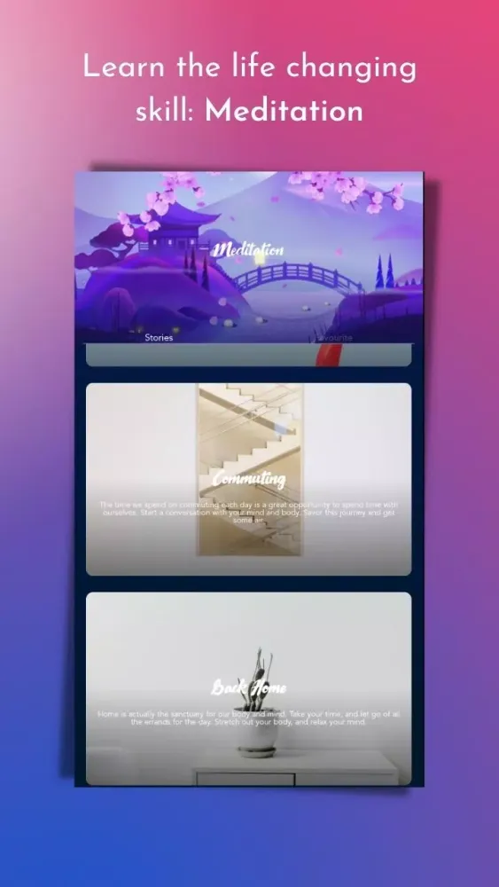 Calmsie: Relax, Meditate, Rest Screenshots
