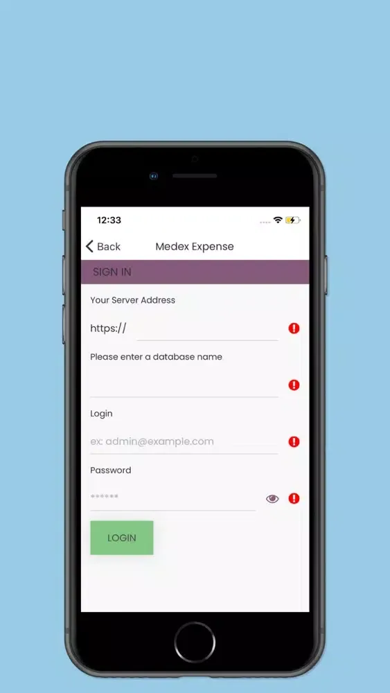 Vis Expense Screenshots