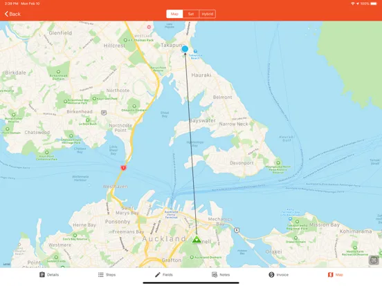 Скриншоты vWork iPad