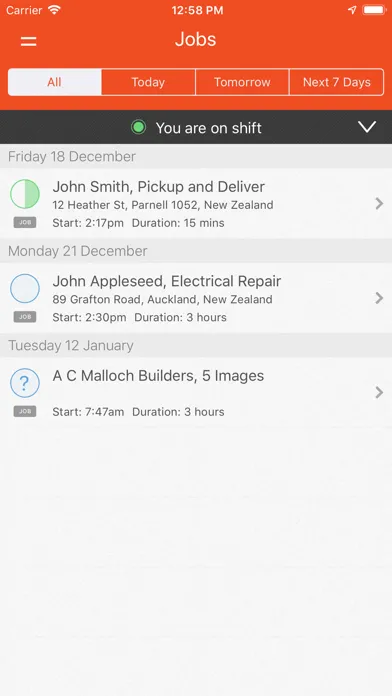 Скриншоты vWork