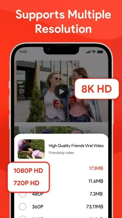 Capturas de tela do VidMate - Video Player HD