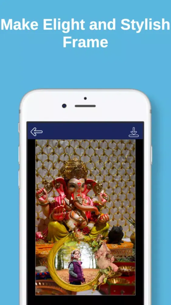 Ganesh Photo Frame Screenshots