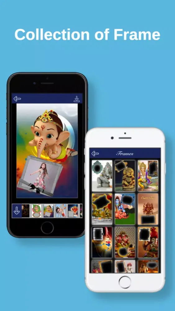 Ganesh Photo Frame Screenshots