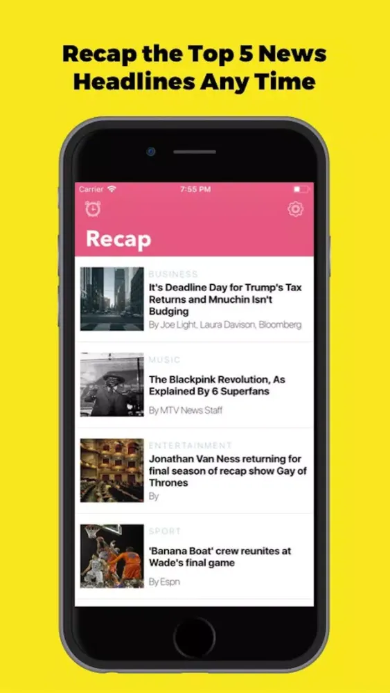 Captures d'écran de Flash News: News Fast and Easy