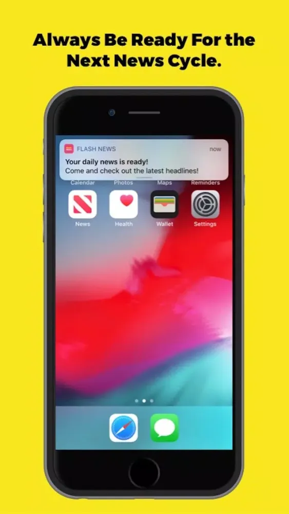 Captures d'écran de Flash News: News Fast and Easy