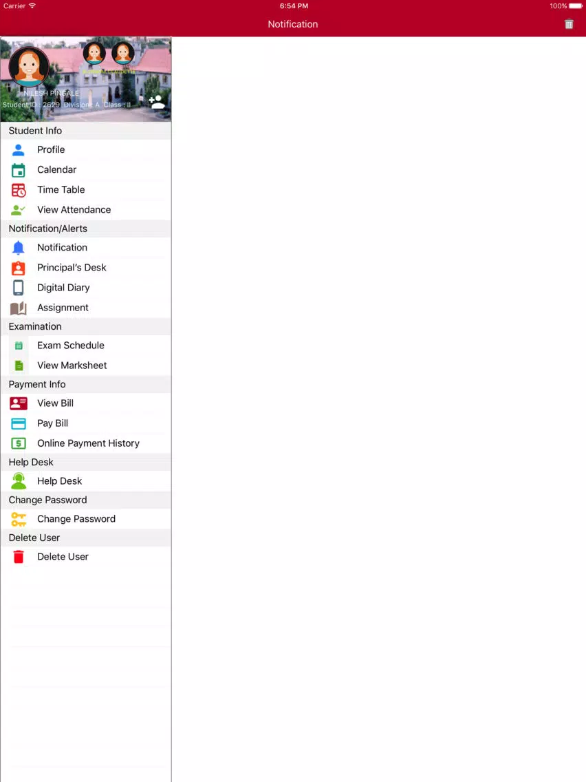 St Anne's Communication App iPad  Screenshots