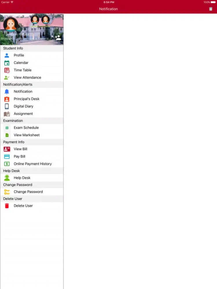 St Anne's Communication App iPad 应用截图