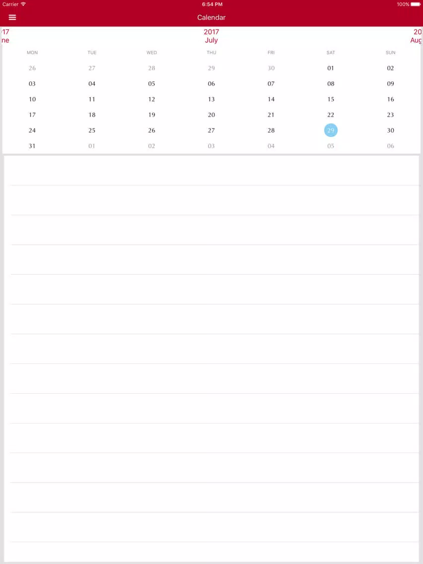 St Anne's Communication App iPad  Screenshots