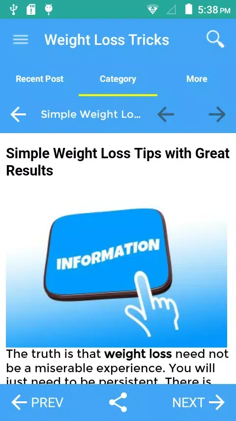 Tricks To Weight Loss 스크린샷