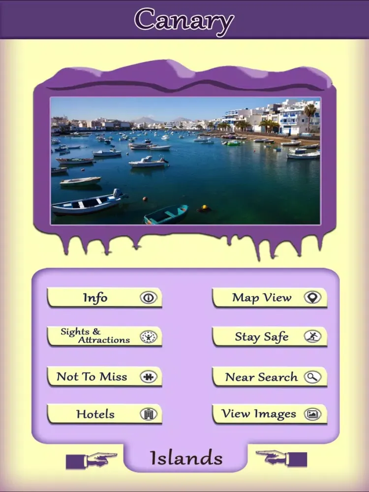 Island Guide In Canary iPad 应用截图