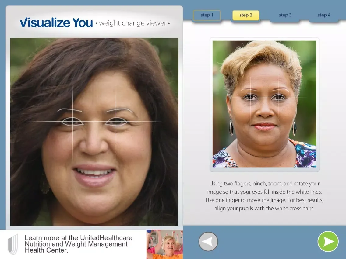 Visualize You: weight change viewer — free version iPad  Ekran Görüntüleri