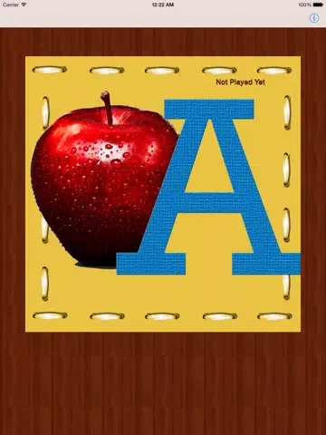 Скриншоты Alphabets Puzzle for Kids: ABC- An Educational Pre-School Game for Learning Letter iPad 