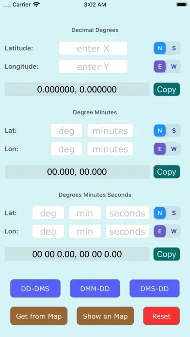 Coordinate Convertor Pro HD Screenshots