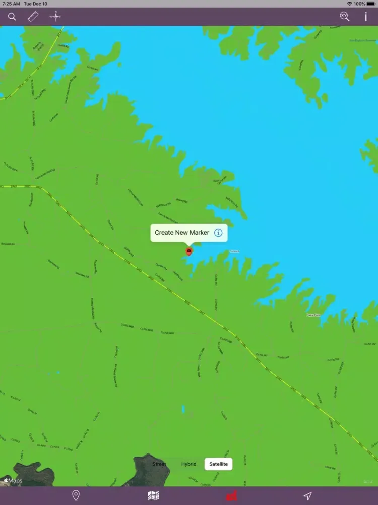 ภาพหน้าจอของ Angelina National Forest – GPS iPad 