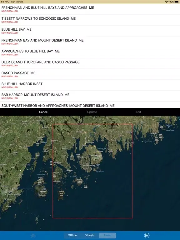 Frenchman & Blue Hill Bays -ME iPad  স্ক্রিনশট