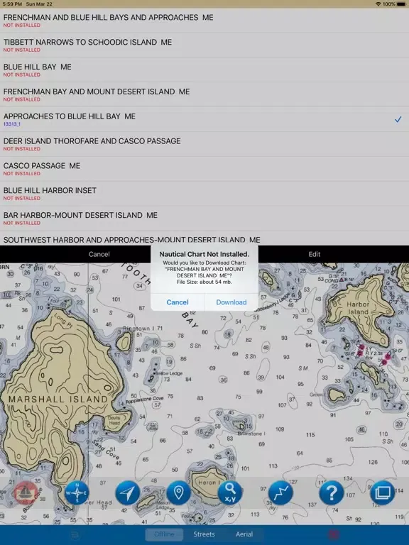 Frenchman & Blue Hill Bays -ME iPad  স্ক্রিনশট