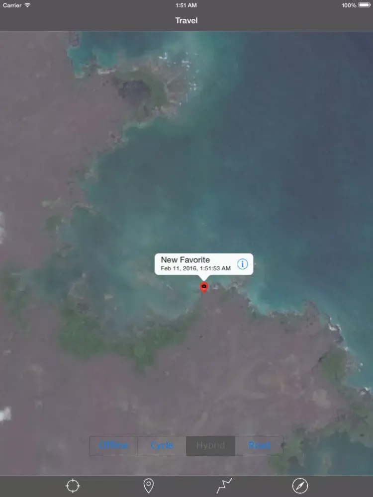 GALAPAGOS ISLANDS – GPS Travel Map Offline Navigator iPad  Screenshots