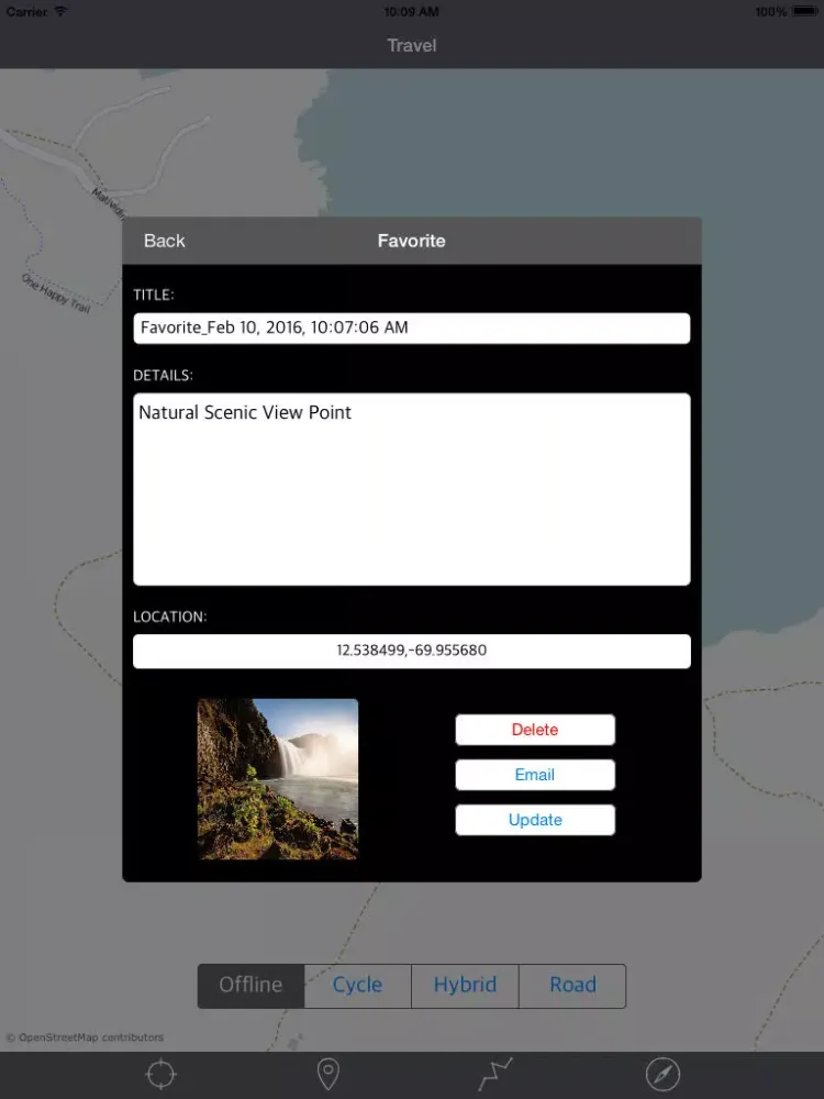 GALAPAGOS ISLANDS – GPS Travel Map Offline Navigator iPad  Screenshots