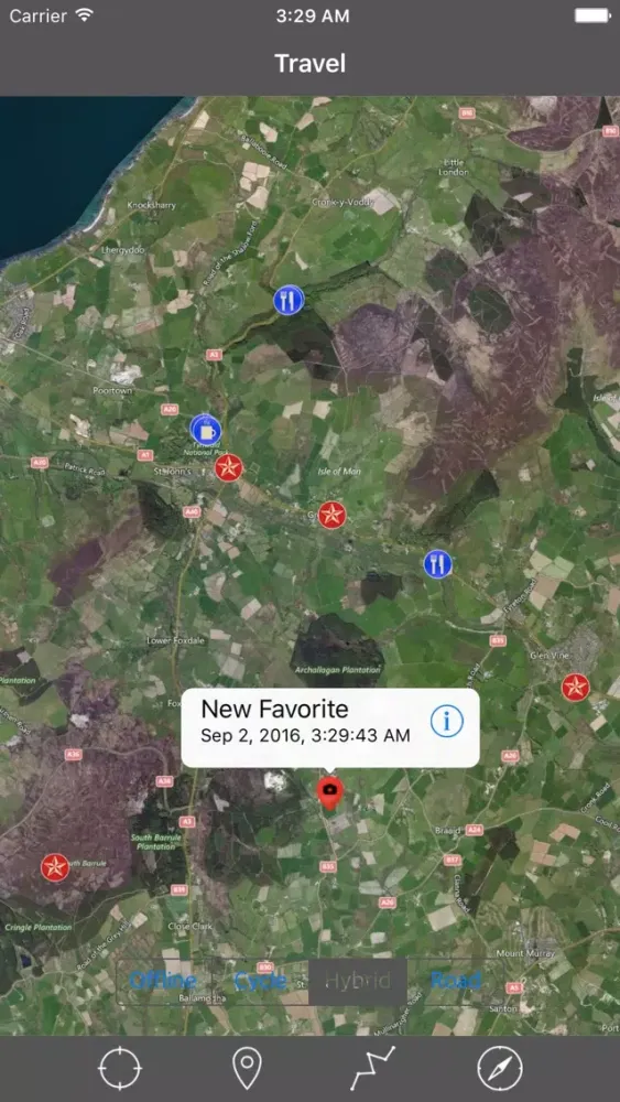 Capturas de tela do ISLE OF MAN – GPS Travel Map Offline Navigator
