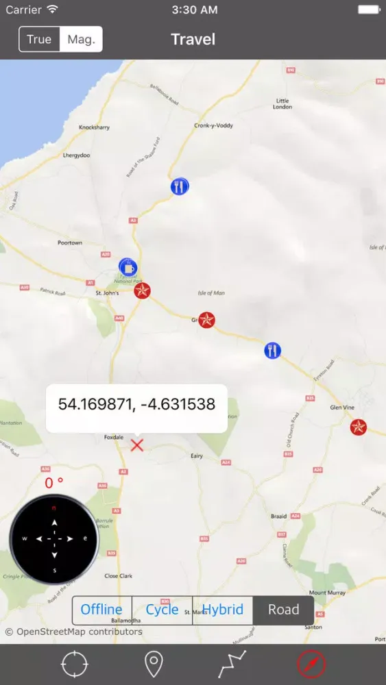 Capturas de tela do ISLE OF MAN – GPS Travel Map Offline Navigator