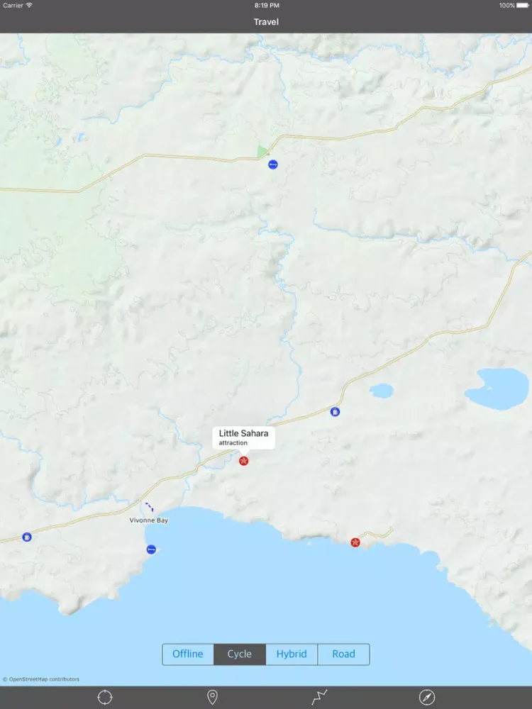 Tangkapan layar KANGAROO ISLAND (SOUTH AUSTRALIA) – GPS Travel Map iPad 
