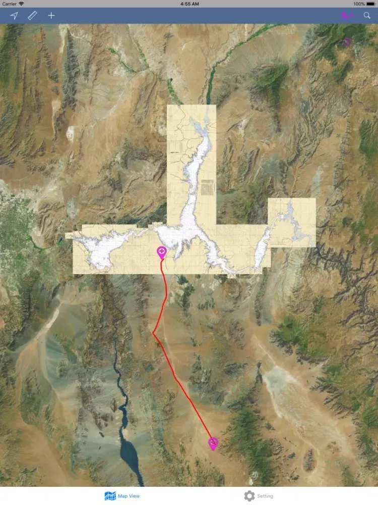 Lake Mead (Las Vegas) Boating iPad 应用截图