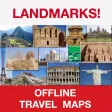 Landmarks (World Famous) – Mini Offline Maps