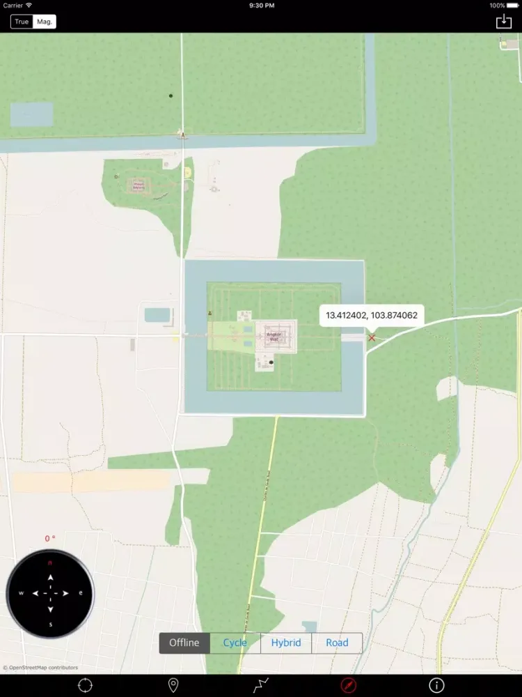 Landmarks (World Famous) – Mini Offline Maps iPad  Screenshots