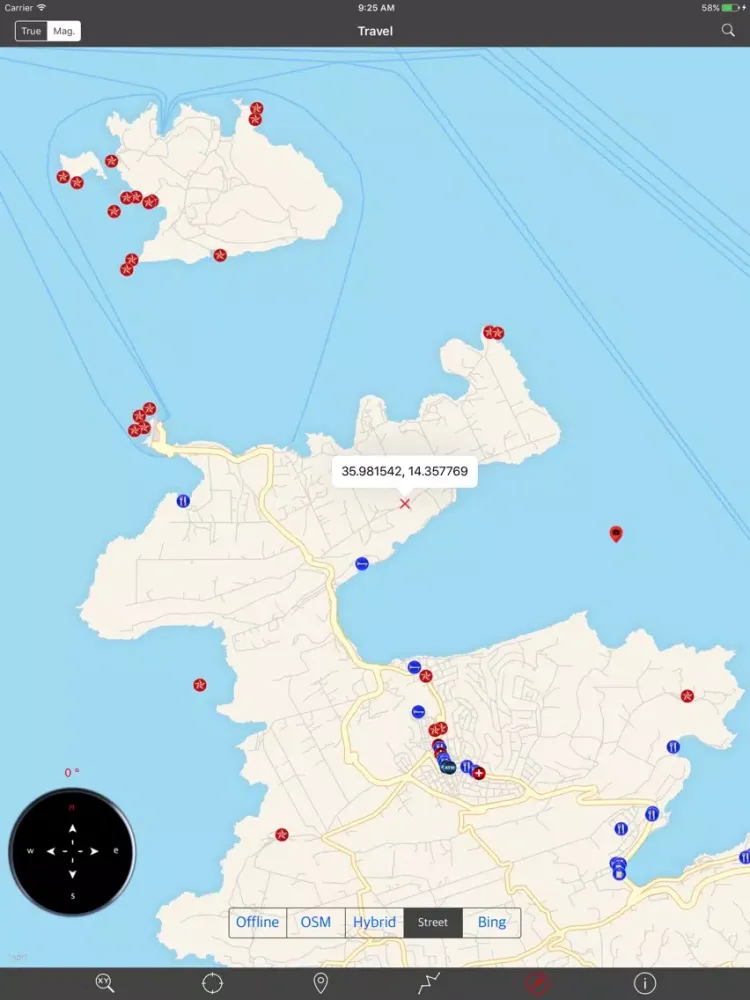 MALTA – GPS Travel Map Offline Navigator iPad  স্ক্রিনশট