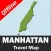 MANHATTAN (NEW YORK) – GPS Travel Map Navigator