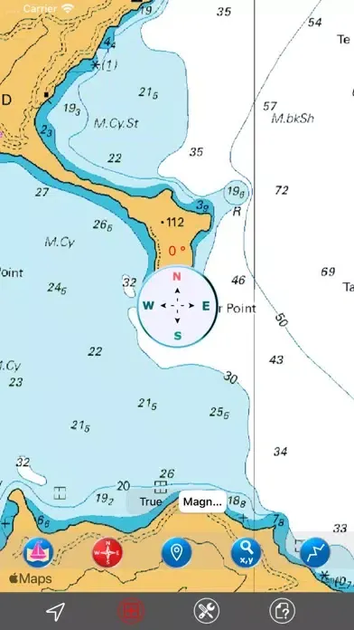 Zrzuty ekranu Marlborough Sounds (NZ) GPS