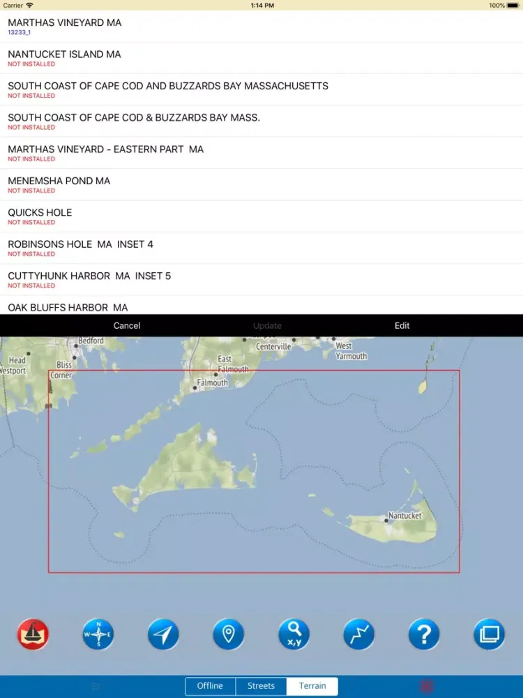 Capturas de pantalla de Martha's Vineyard-Nantucket Is iPad 