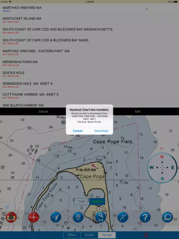 Capturas de pantalla de Martha's Vineyard-Nantucket Is iPad 