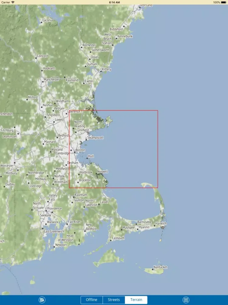 Massachusetts Bay – Marine Map iPad  स्क्रीनशॉट