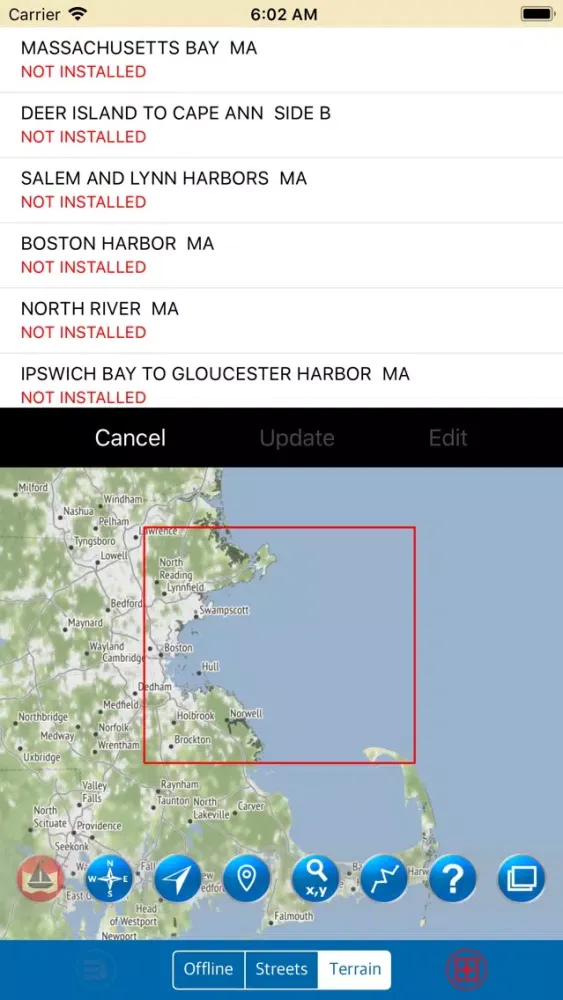 Massachusetts Bay – Marine Map स्क्रीनशॉट