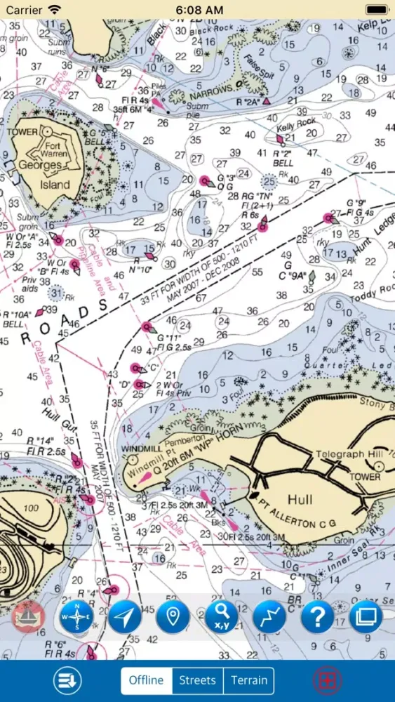 Massachusetts Bay – Marine Map स्क्रीनशॉट