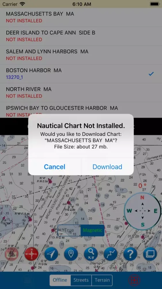 Massachusetts Bay – Marine Map स्क्रीनशॉट