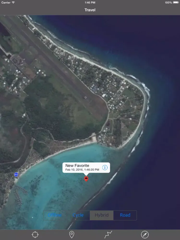 Tangkapan layar MOOREA – GPS Travel Map Offline Navigator iPad 