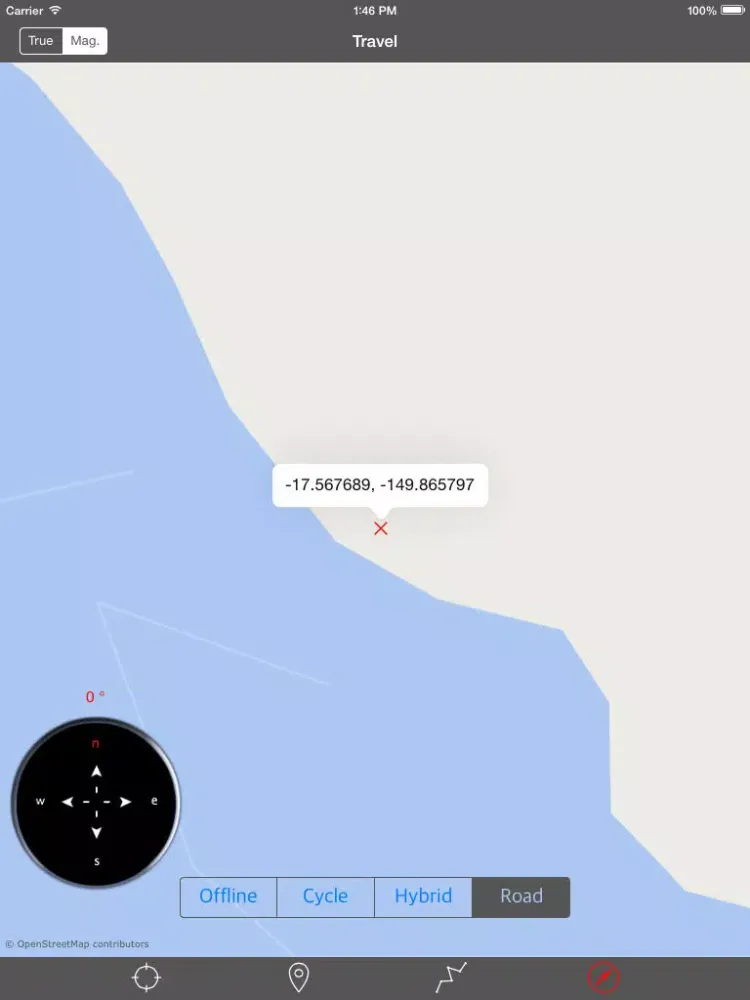 Tangkapan layar MOOREA – GPS Travel Map Offline Navigator iPad 